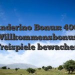 Wunderino Bonus: 400% Willkommensbonus, Freispiele bewachen