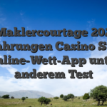 ᐉ Maklercourtage 2026 Erfahrungen Casino Stars Online-Wett-App unter anderem Test