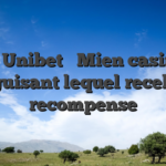 1 � Unibet � Mien casino aiguisant lequel recele 3 recompense