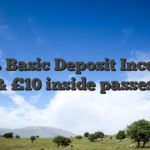 100% Basic Deposit Incentive & £10 inside passes
