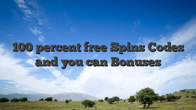 100 percent free Spins Codes and you can Bonuses
