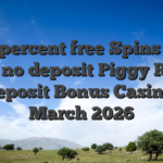 100 percent free Spins free spins no deposit Piggy Riches No-deposit Bonus Casinos Us March 2026
