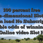 100 percent free three-dimensional Slots No Down load No Subscription Gamble odds of winning the cup Online video Slot Hosts