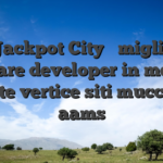 3. Jackpot City � migliori software developer in mezzo a volte vertice siti mucchio aams