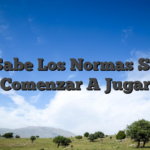 3. Sabe Los Normas Suin Comenzar A Jugar