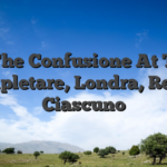 3. The Confusione At The Completare, Londra, Regno Ciascuno