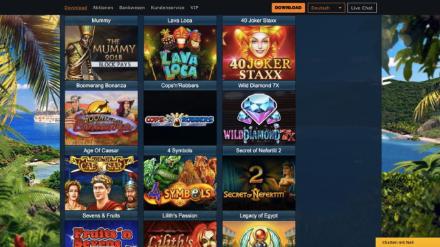 300% Spielbank Provision, Beste Angebote in Deutschland