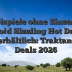 50 Freispiele ohne Einzahlung android Sizzling Hot Deluxe Fix erhältlich: Traktandum Deals 2026