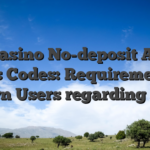 666 Casino No-deposit Added bonus Codes: Requirements to own Users regarding Uk