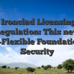 A. Ironclad Licensing & Regulation: This new Non-Flexible Foundation of Security