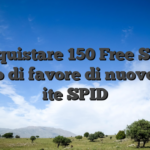 A acquistare 150 Free Spin a titolo di favore di nuovo suo ite SPID