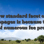 A new standard facet of the webpages is because they give of numerous fee provides
