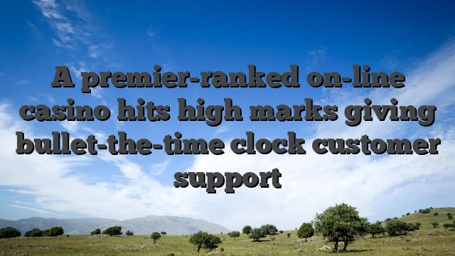 A premier-ranked on-line casino hits high marks giving bullet-the-time clock customer support