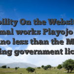 Ability On the Websites Minimal works Playojo local casino less than the Malta gaming government license