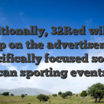 Additionally, 32Red will not skimp on the advertisements specifically focused so you can sporting events