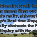 Additionally, it will bring a better games filter out than simply really, although the app’s Real time Supply usually obstructs the fresh new display with the cellular