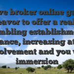 Alive broker online game endeavor to offer a realistic gambling establishment ambiance, increasing athlete involvement and you will immersion