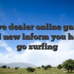 Alive dealer online game � brand new inform you have to go surfing