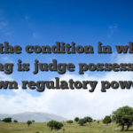 All the condition in which betting is judge possesses its own regulatory power
