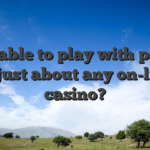 Am i able to play with paypal in just about any on-line casino?