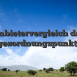 Anbietervergleich das Tagesordnungspunkt-40