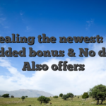 Appealing the newest: First Put Added bonus & No deposit Also offers