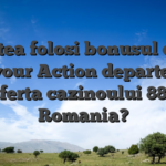 Ar putea folosi bonusul din au to your Action departe de oferta cazinoului 888 Romania?