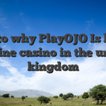 As to why PlayOJO Is best On-line casino in the united kingdom