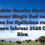 Bedste danske tilslutte casinoer Magic Red casino inden for Spilleban rocky chateau februar 2026 Costa Rica