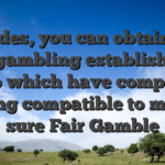 Besides, you can obtain the new gambling establishment app which have complete being compatible to make sure Fair Gamble