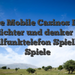 Beste Mobile Casinos Land der dichter und denker 2026 Mobilfunktelefon Spielbank Spiele