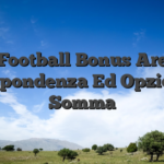 Big Football Bonus Aree Di Corrispondenza Ed Opzione Di Somma