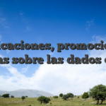 Bonificaciones, promociones y rebajas sobre las dados online