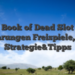 Book of Dead Slot Erfahrungen Freispiele, RTP, Strategie&Tipps