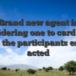 Brand new agent is considering one to card until all of the participants enjoys acted