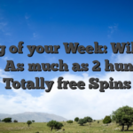 Bring of your Week: William Hill � As much as 2 hundred Totally free Spins