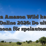 Bästa Amazon Wild kasino Slots Online 2026: Do ultimata casinona för spelautomater