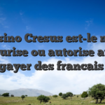 Casino Cresus est-le mec securise ou autorise avec egayer des francais ?
