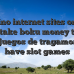 Casino internet sites one to undertake boku money to fruit shop juegos de tragamonedas have slot games