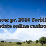 Casinoer pr. 2026 Forblive 10 bedste online casinoer