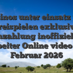 Casinos unter einsatz von Freispielen exklusive Einzahlung inoffizieller mitarbeiter Online video poker Februar 2026