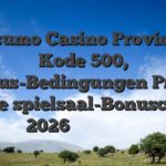 Casumo Casino Provision Kode 500, Bonus-Bedingungen Probe verde spielsaal-Bonuscodes 2026 どるあな レイプ動画まとめ