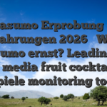 Casumo Erprobung & Erfahrungen 2026 ️ Wird Casumo ernst? Leading of social media fruit cocktail Slot -Spiele monitoring tools