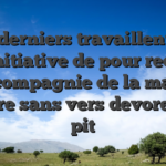Ces derniers travaillent sur une initiative de pour recevoir en compagnie de la maille notoire sans vers devorer son pit