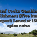 Chief Cooks Gambling establishment $five hundred No-deposit Lancelot 150 free spins extra
