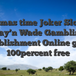 Christmas time Joker Slot Play Play’n Wade Gambling establishment Online game 100percent free