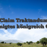 Claim Traktandum Vereinigtes königreich Offers