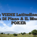 Come VIENE Latitudine UNA Nota DI Piano A IL Monitor POKER