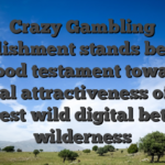 Crazy Gambling establishment stands because a good testament towards brutal attractiveness of the newest wild digital betting wilderness