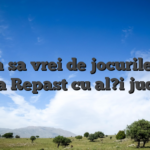 Cum sa vrei de jocurile din cauza Repast cu al?i jucatori